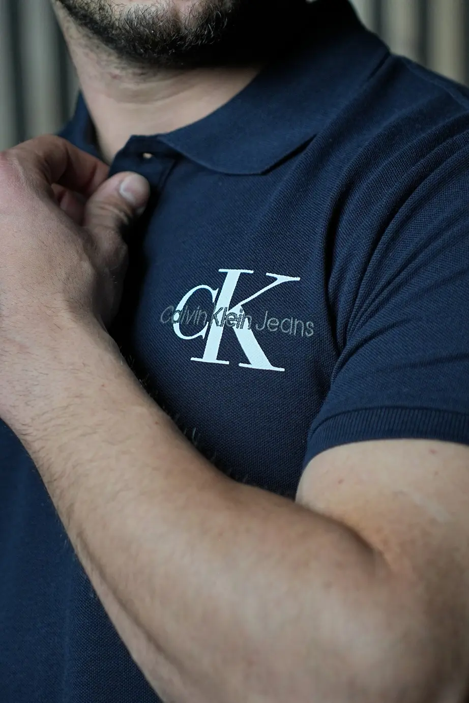 Calvin Klein Polo Yaka Tişört - Görsel 4