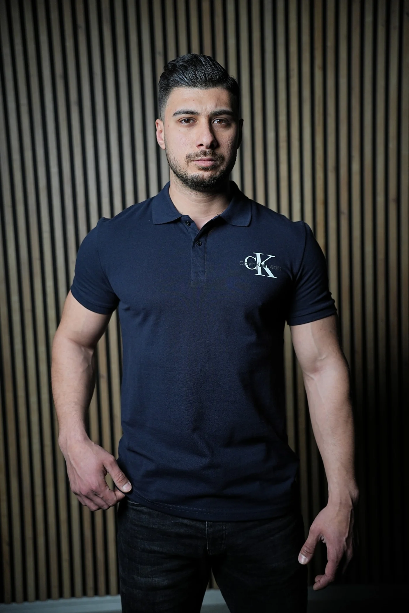 Calvin Klein Polo Yaka Tişört - Görsel 3